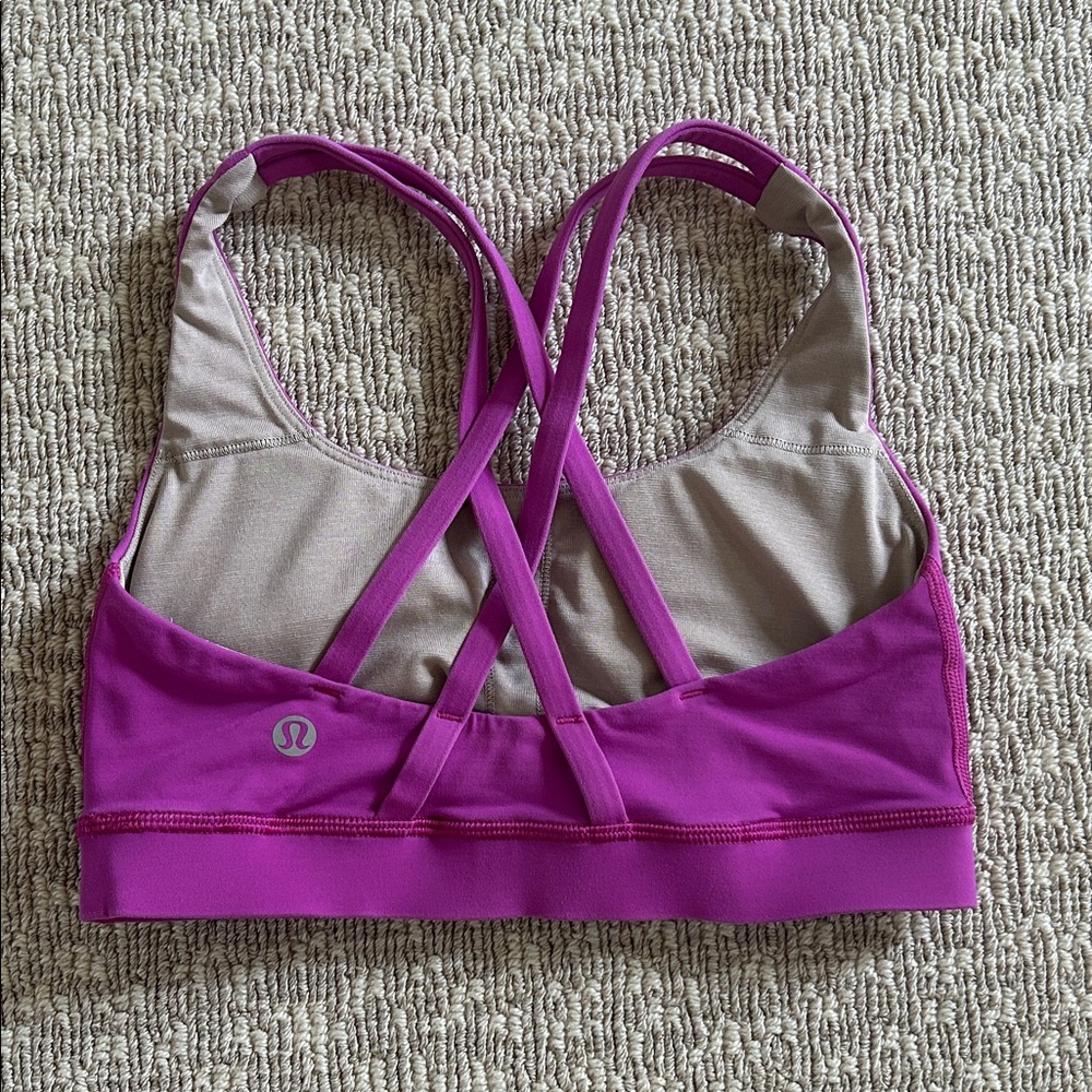 Lululemon Energy Longline Bra. Size 2